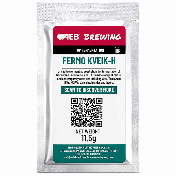 Fermento AEB Fermo Kveik-H Hornidal Sachê 11,5g