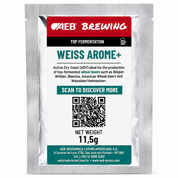 Fermento AEB Weiss Arome+ Sachê 11,5g