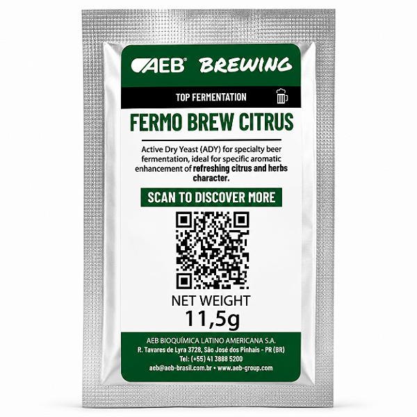 Fermento AEB Fermo Brew Citrus Sachê 11,5g