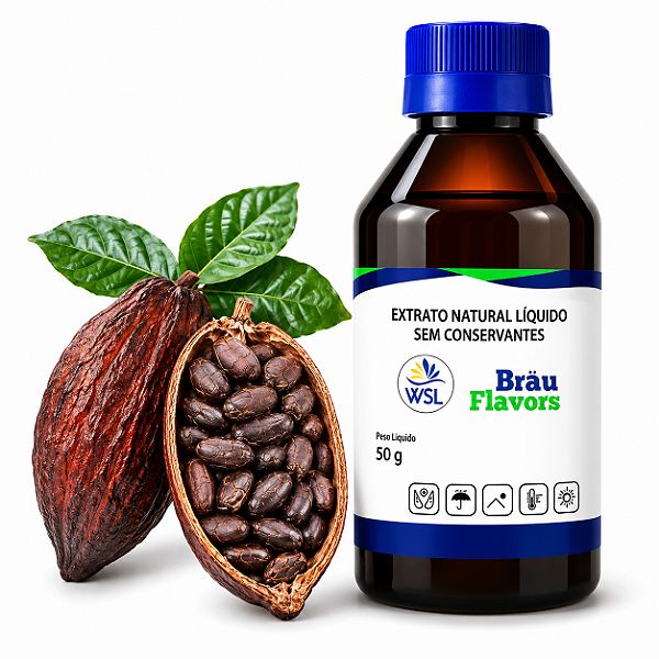 Extrato De Cacau Natural - Bräu Flavors - 50g
