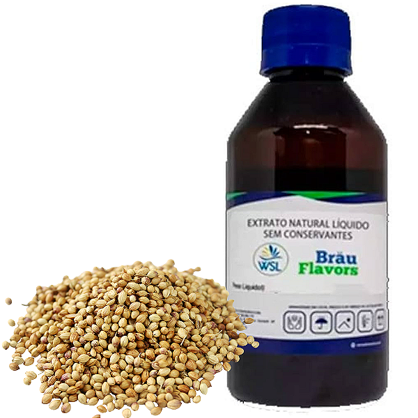 Extrato Semente de Coentro - Natural - Bräu Flavors - 50g