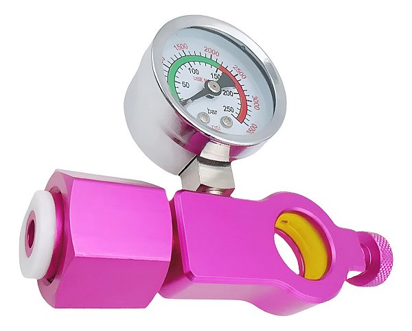 Adaptador Recarga Sodastream Cilindro Rosa Quickconnect
