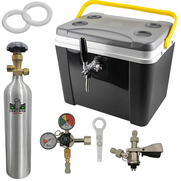 Chopeira a Gelo 1 Via - Torneira Italiana + Kit Extração 0,9 Kg