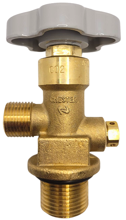 Válvula Co2- Abertura Lenta- Abl/topo - 1.1/8 -12 Fios - Unf