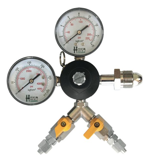 Regulador de Pressão HBS - Nitrogênio ou Mistura N2+CO2