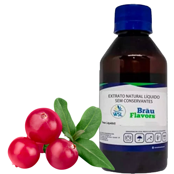Extrato De Cranberry - Natural - Bräu Flavors - 50g