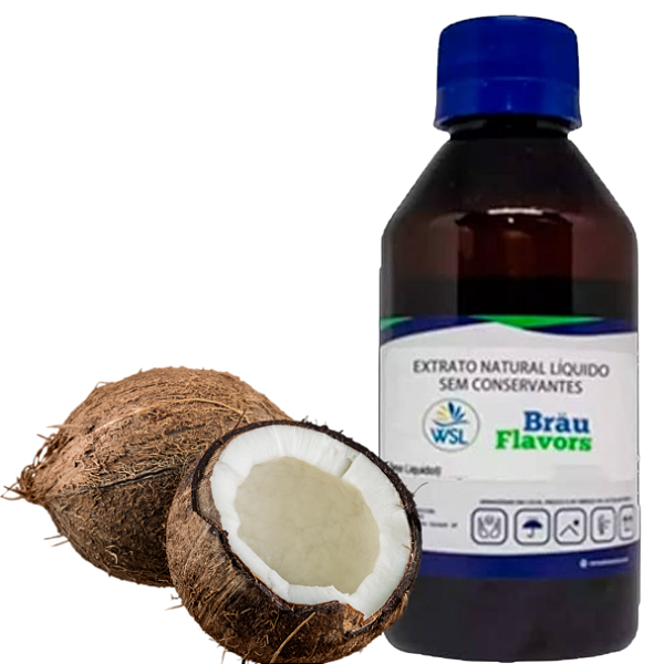 Extrato De Coco Queimado - Natural - Bräu Flavors - 50g