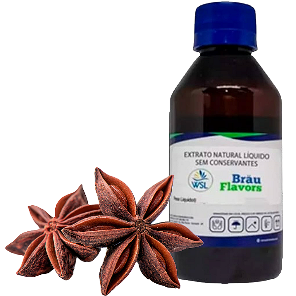 Extrato De Aniz Estrelado - Natural - Bräu Flavors - 50g