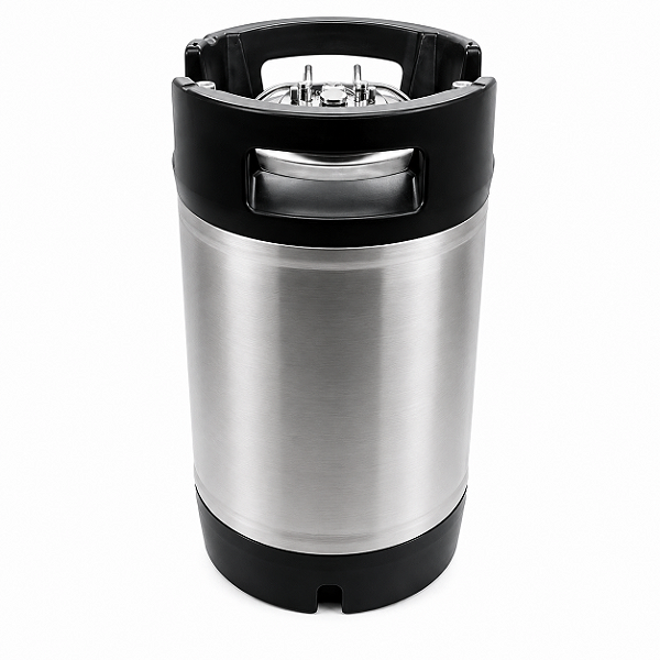Barril Post Mix Inox 9,5 Litros Ball Lock HBS para Chopp e Cerveja Artesanal