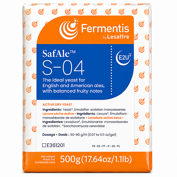 Fermento Fermentis SafAle S-04 500g