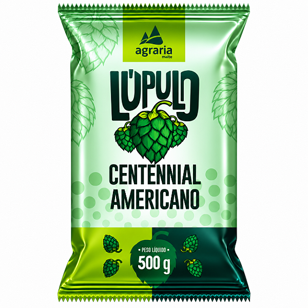 Lúpulo Agrária Centennial Americano 500g – Pellet T-90