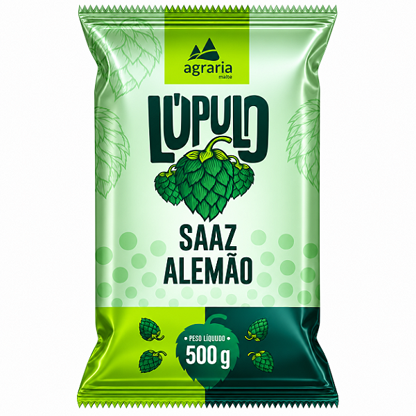 Lúpulo Agrária HVG Saaz Alemão 500g – Pellet T-90