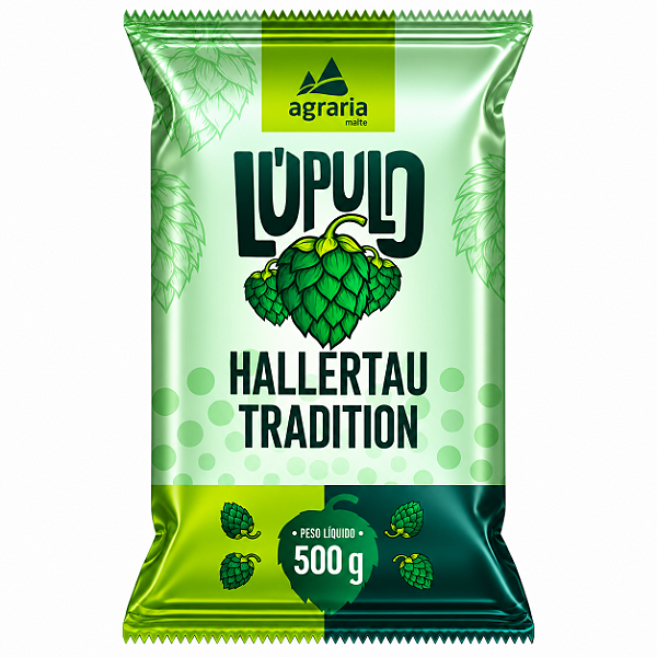 Lúpulo Agrária  Hallertau Tradition 500g – Pellet T-90