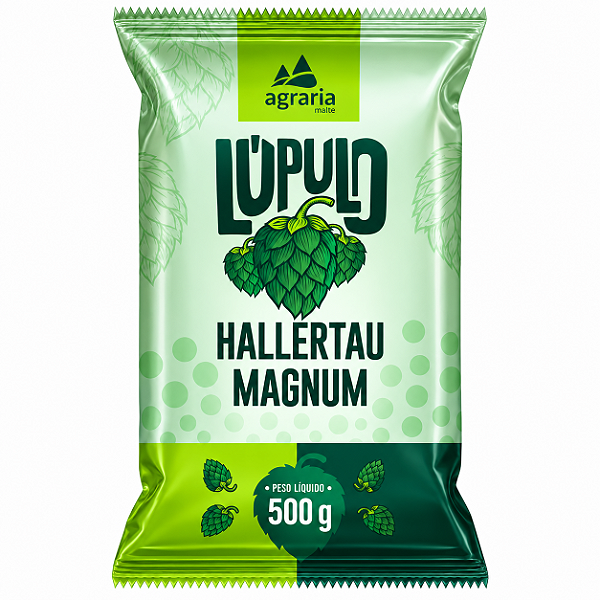 Lúpulo Agrária Hallertau Magnum 500g – Pellet T-90