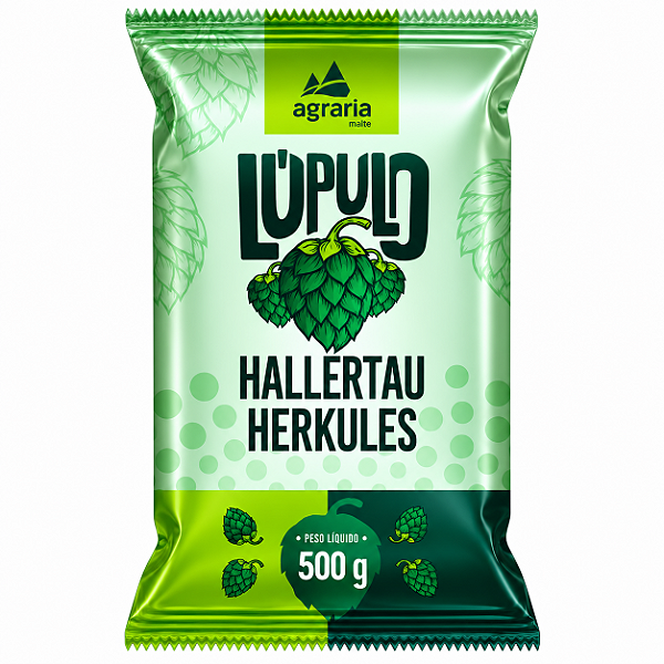 Lúpulo Agrária  Hallertau Herkules 500g – Pellet T-90