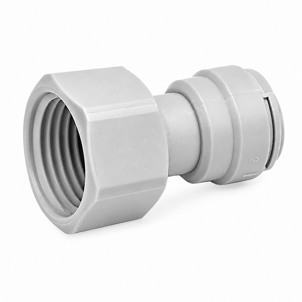 Engate Rápido DMfit AFAB0607F – Tubo 3/8" x Rosca Fêmea BSP 1/2"
