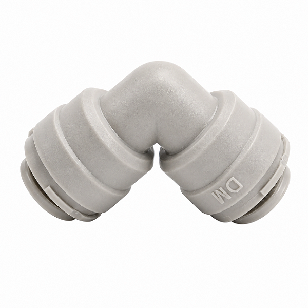 Engate Rápido DMfit AEU0404 – União Cotovelo 90° Tubo 1/4" x Tubo 1/4"