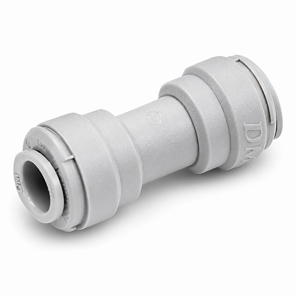 Engate Rápido DMfit AUC0505 – União Reta Tubo 5/16" x Tubo 5/16"