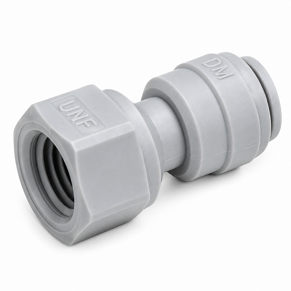 Engate Rápido DMfit AFAUF04 – Tubo 1/4" x Rosca Fêmea UNF 7/16"
