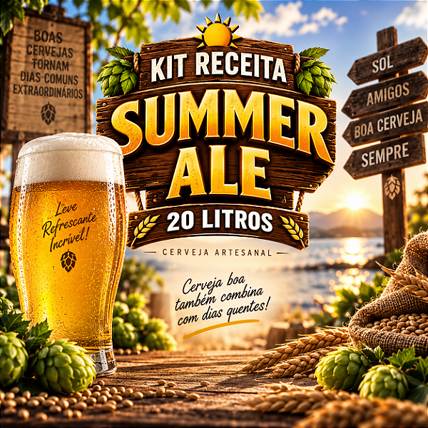 Kit Receita Summer Ale – 20 Litros