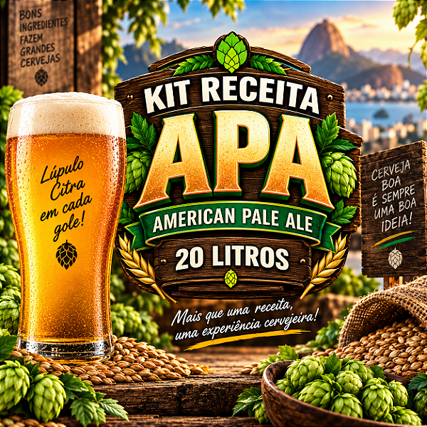 Kit Receita APA Citra – 20 Litros