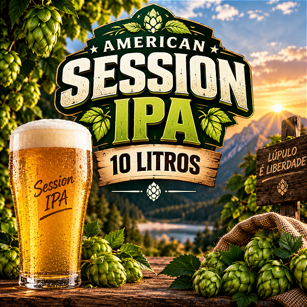 Kit Receita Session IPA Cascade – 10 Litros