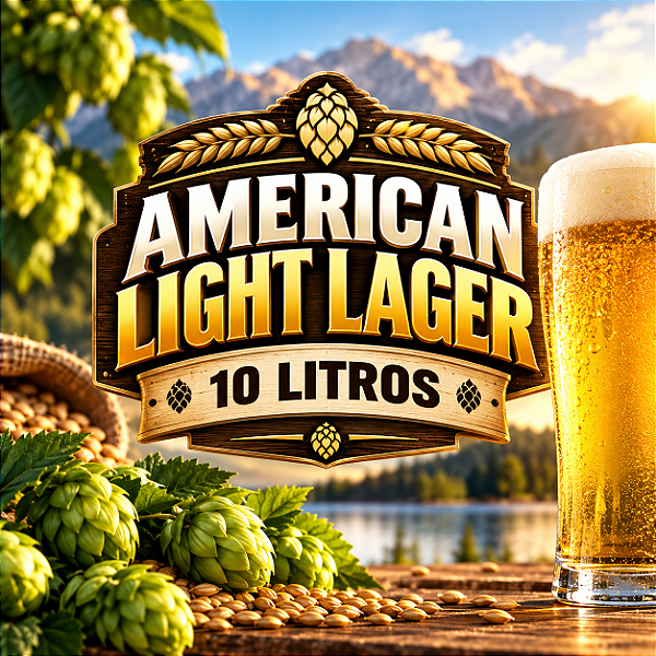 Kit Receita American Light Lager – 10 Litros