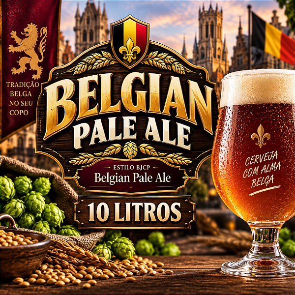Kit Receita Belgian Pale Ale – 10 Litros