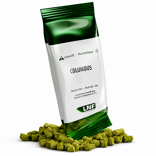 Lúpulo Barth Haas Columbus 50 g (Pellets T90)