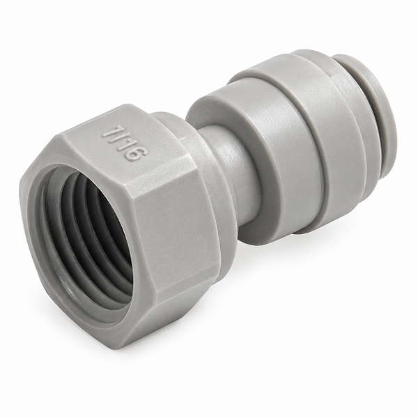 DMfit Conexão Rápida Tubo 3/8" x Rosca Fêmea UNF 7/16" – AFAUF 06 7/16V