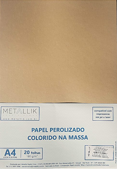 Featured image of post Papel Perolado 180G A4 21cm x 29 7cm cores