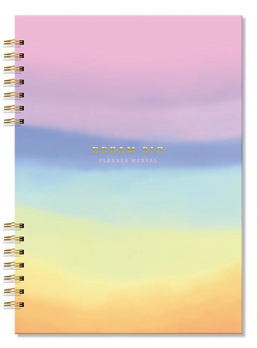 PLANNER MENSAL TIE DYE
