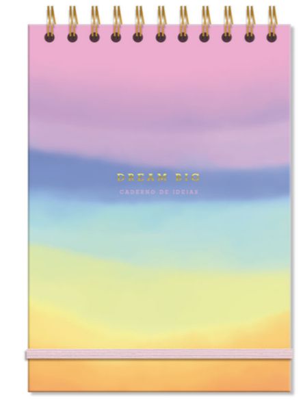 CADERNO DE IDÉIAS - CAPA DURA TIE DYE