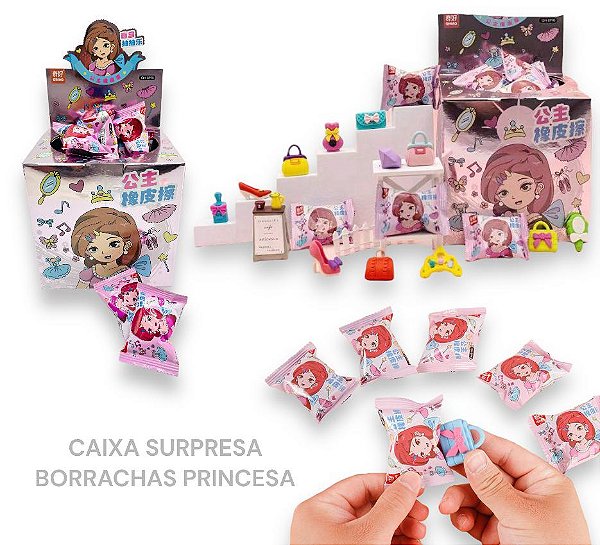 BORRACHA SURPRESA NO SAQUINHO MENINAS
