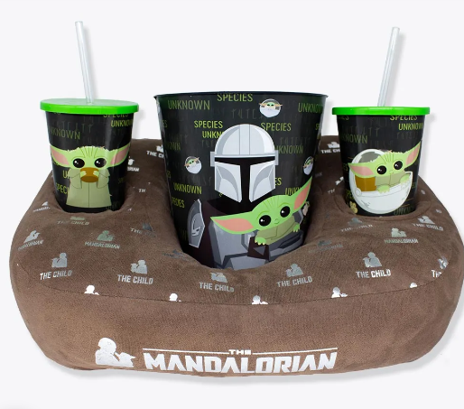 KIT ALMOFADA PIPOCA DUPLO THE MANDALORIAN - YODA
