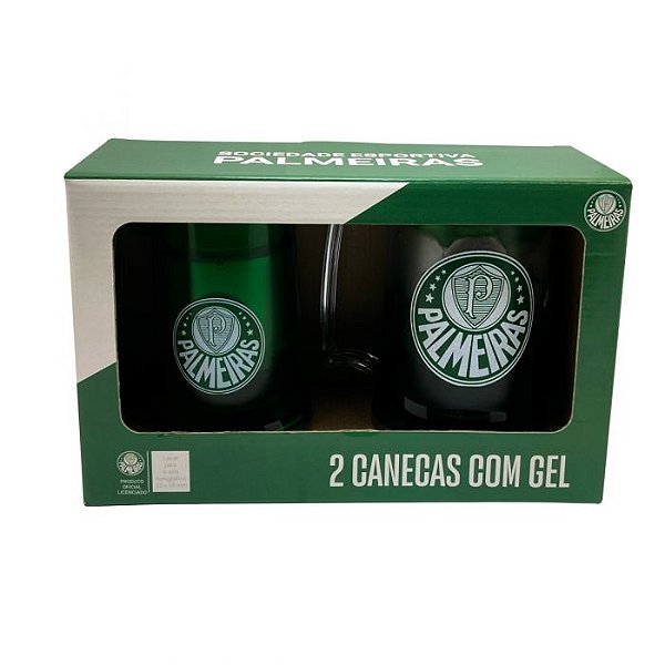 CANECA GEL DUPLA 300ML e 400ML - Palmeiras