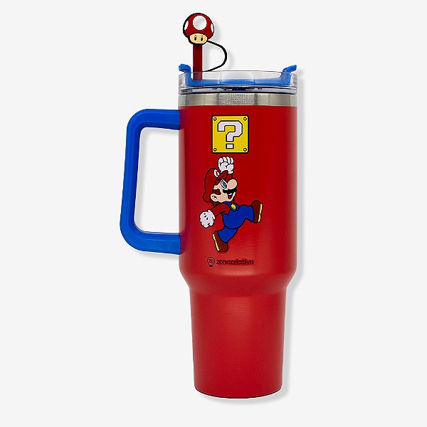 COPO COM ALÇA TUMBLER - MARIO