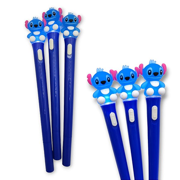 CANETA GEL LED STITCH - UNIDADE