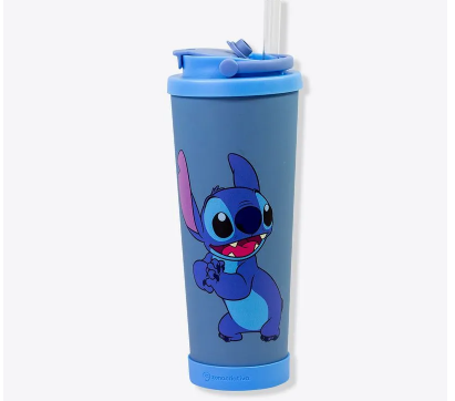 COPO SPRING COM CANUDO STITCH