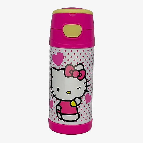 Garrafa Térmica Infantil Top Handle Hello Kitty