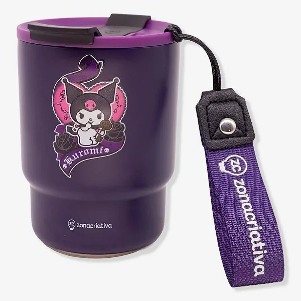 Copo Térmico To Go Kuromi - Hello Kitty