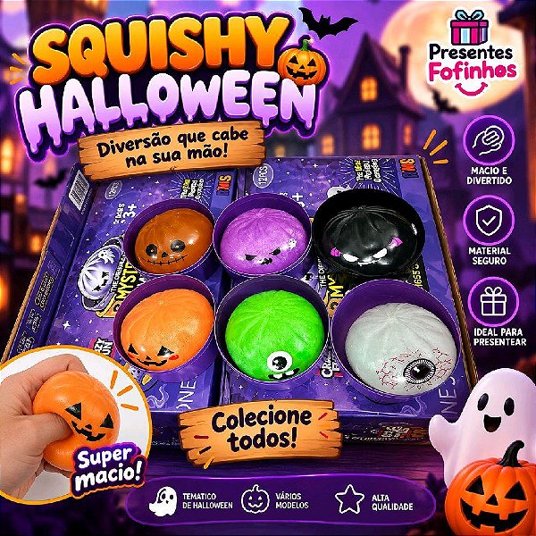 SQUISHY DUMPLING MISTERIO HALLOWEEN
