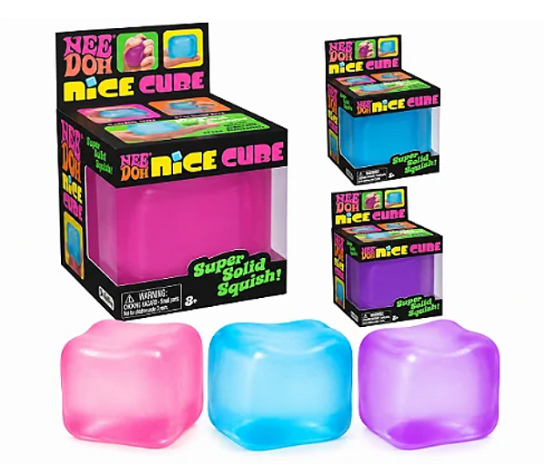 SQUISHY CUBO SILICONE - TIPO NEDOOH - UNIDADE CORES SURPRESA