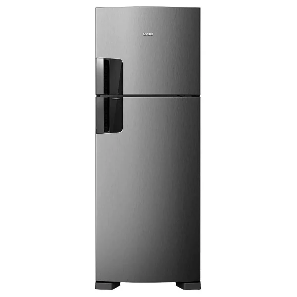 Geladeira Consul 2 Portas Duplex Frost Free 451 Litros Inox Crm53f 220v