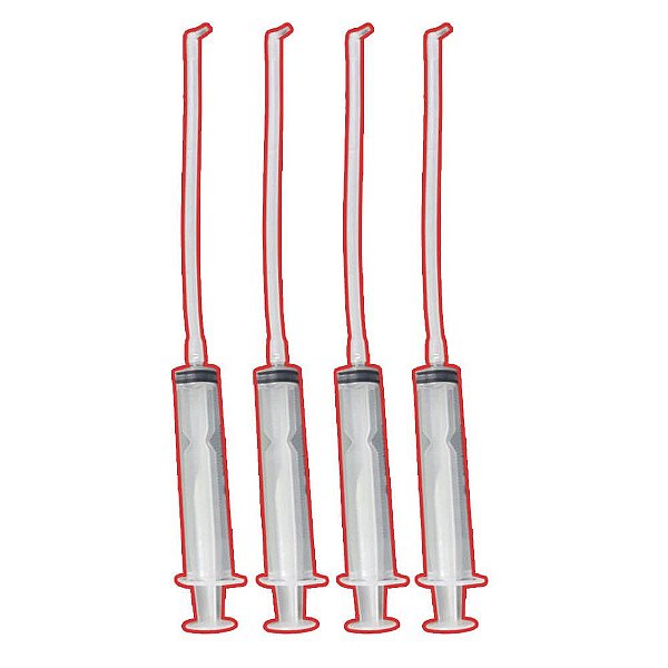 4 Seringas Para Puxar Tinta Canon G100, G2100, G3100,G3110, G4100