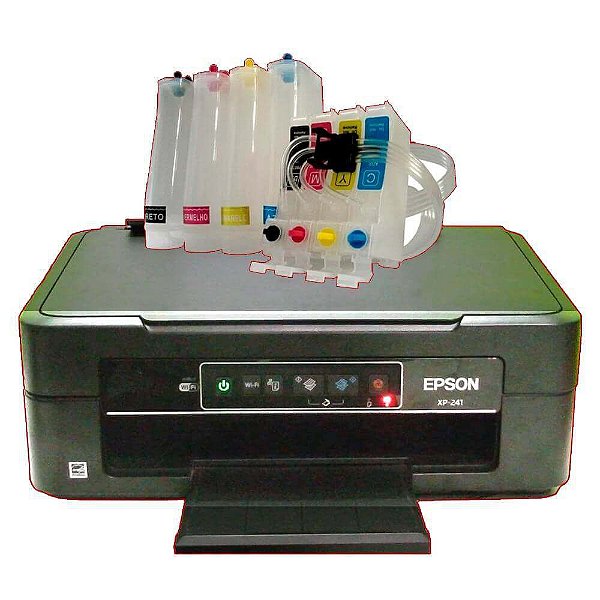 Instalamos Bulk Ink Nas Impressoras XP-214, XP231, XP241