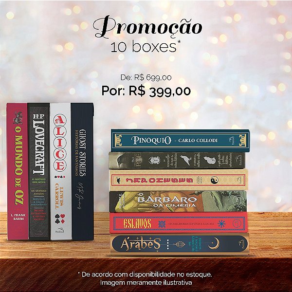 10 BOXES  -  PROMOÇÃO LIMITADA