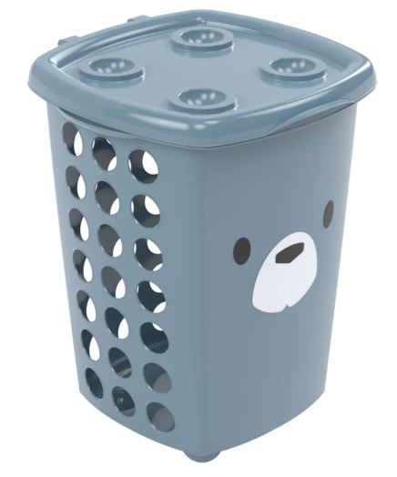 Cesto Urso Bear Azul - Plasutil