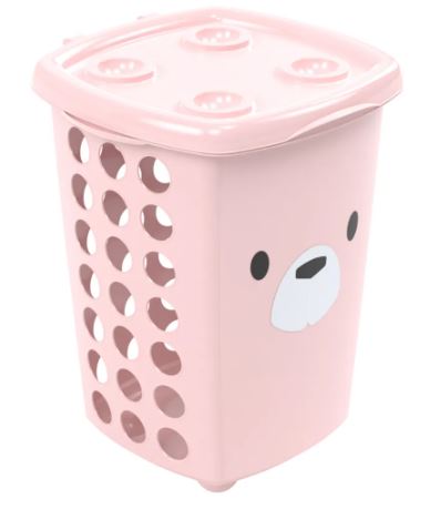 Cesto Ursa Bear Rosa - Plasutil