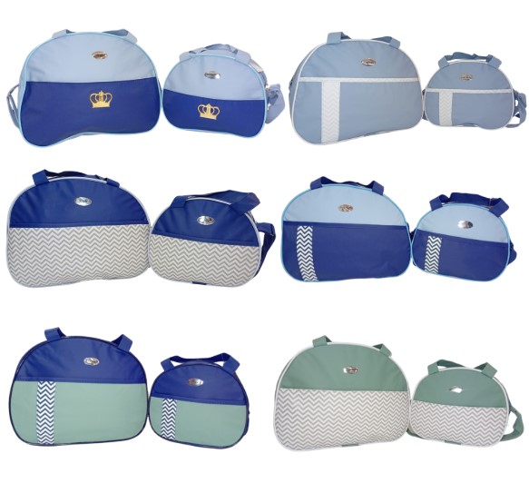 Kit Bolsa Maternidade – 2 Peças – Escolha sua Cor Favorita!
